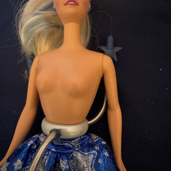 Starlight Fairy Barbie w/Lightup Spinning Belt Needs Batteries Missing Outfit - Picture 2 of 7